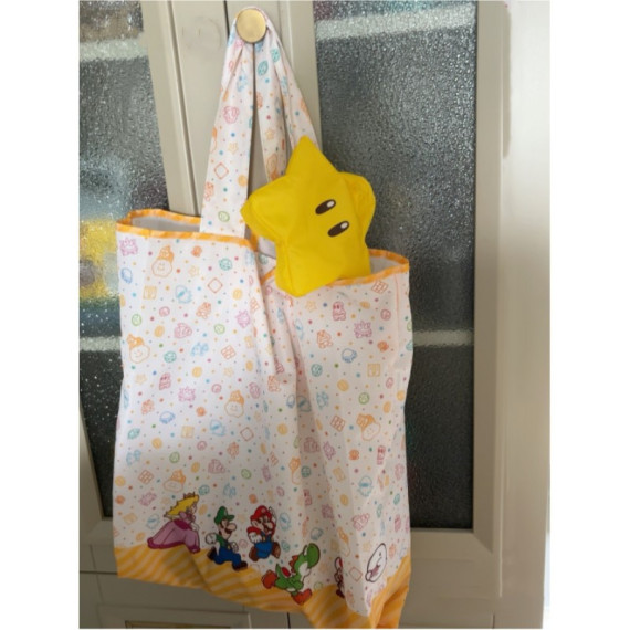 Mario 星星限定大Tote Bag