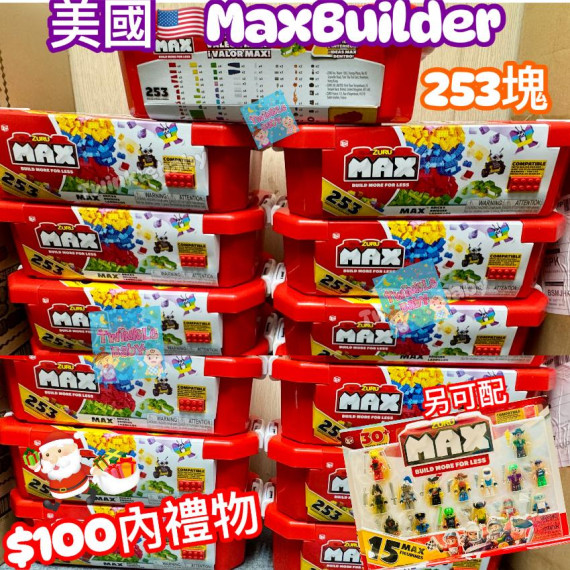 美國 Max Build 253塊積木