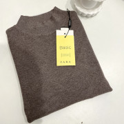 西班牙 ZARA 女士半高領羊絨衫